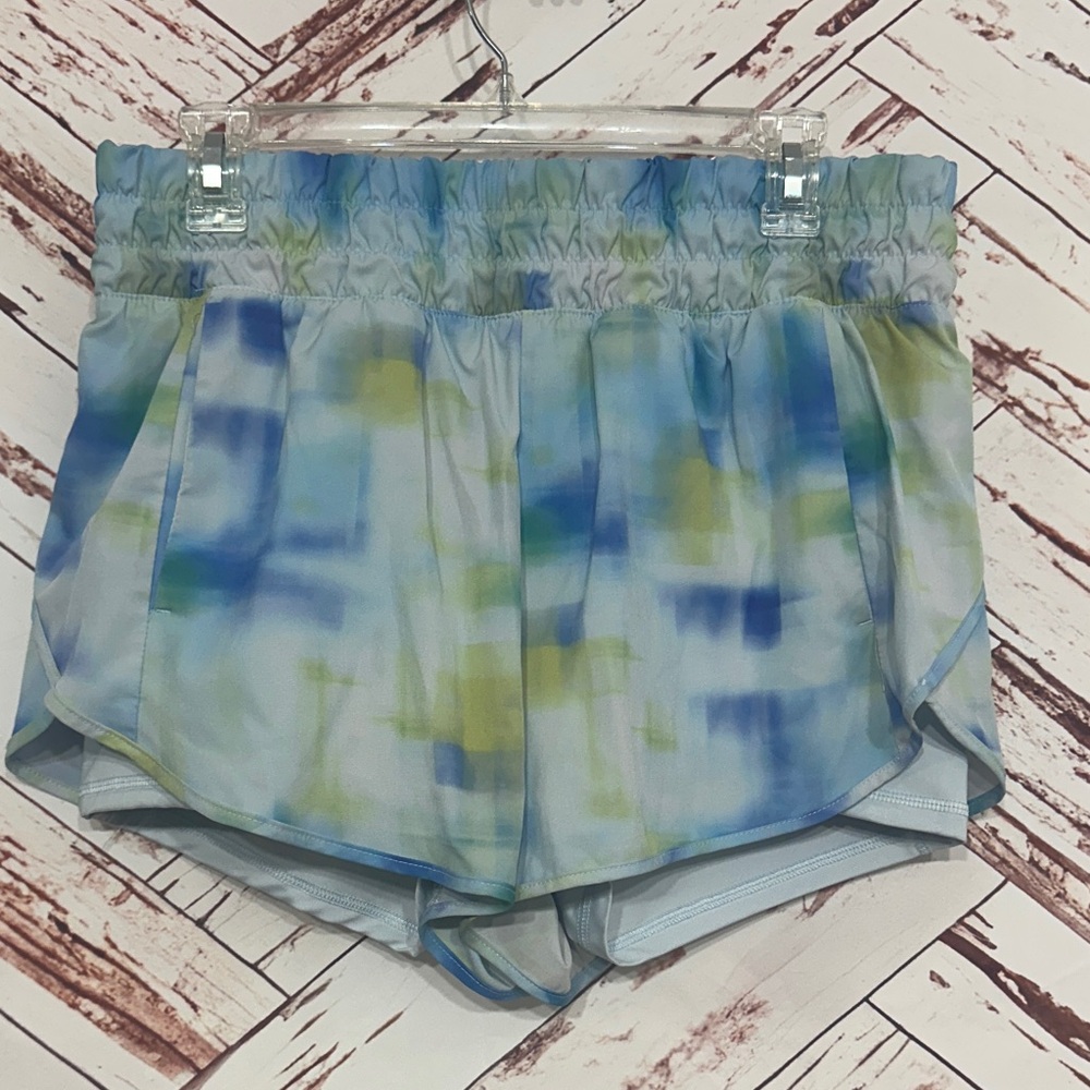 NWOT Avia Blue and Green Athletic Shorts
